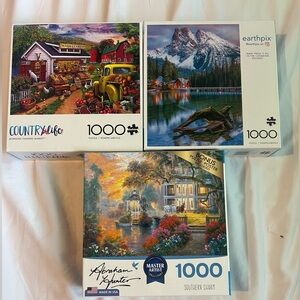 3 PUZZLES FOR 1